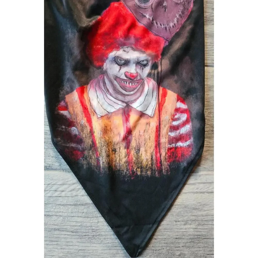 3 in 1 Headwear, Head Band Wrap, Face Mask, Bandanna, Killers & Kings, Halloween